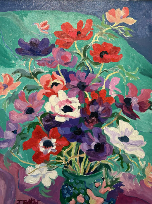 Anemones in a Green Jug Anemones in a Green Jug