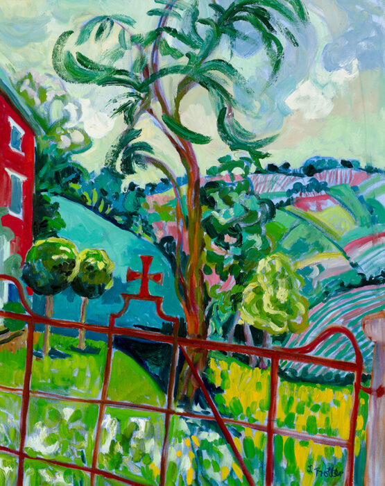 Church House Herefordshire 30in x 24in 76cm x 61cm Church House, Herefordshire by Josephine Trotter