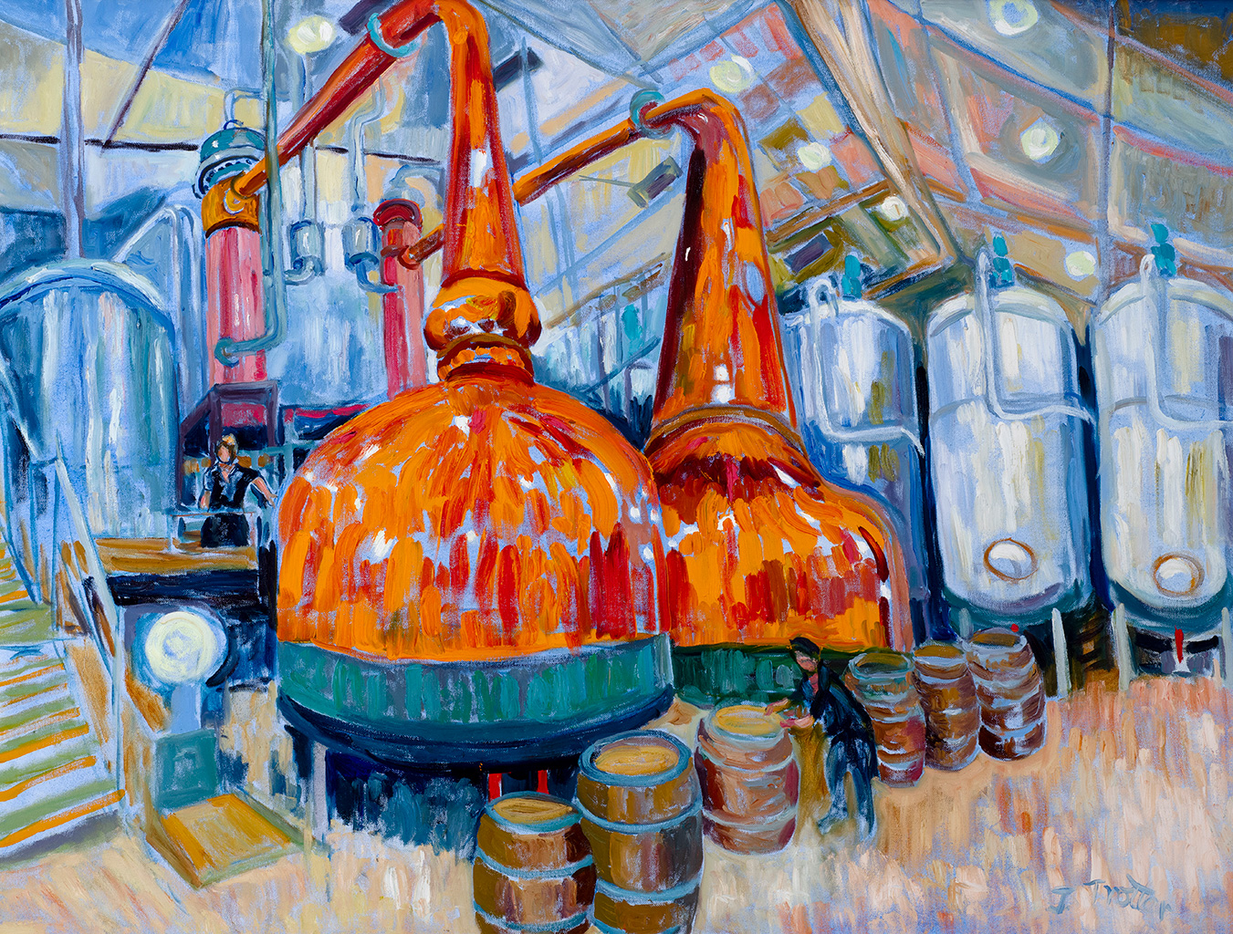 Copper Stills by Josephine Trotter