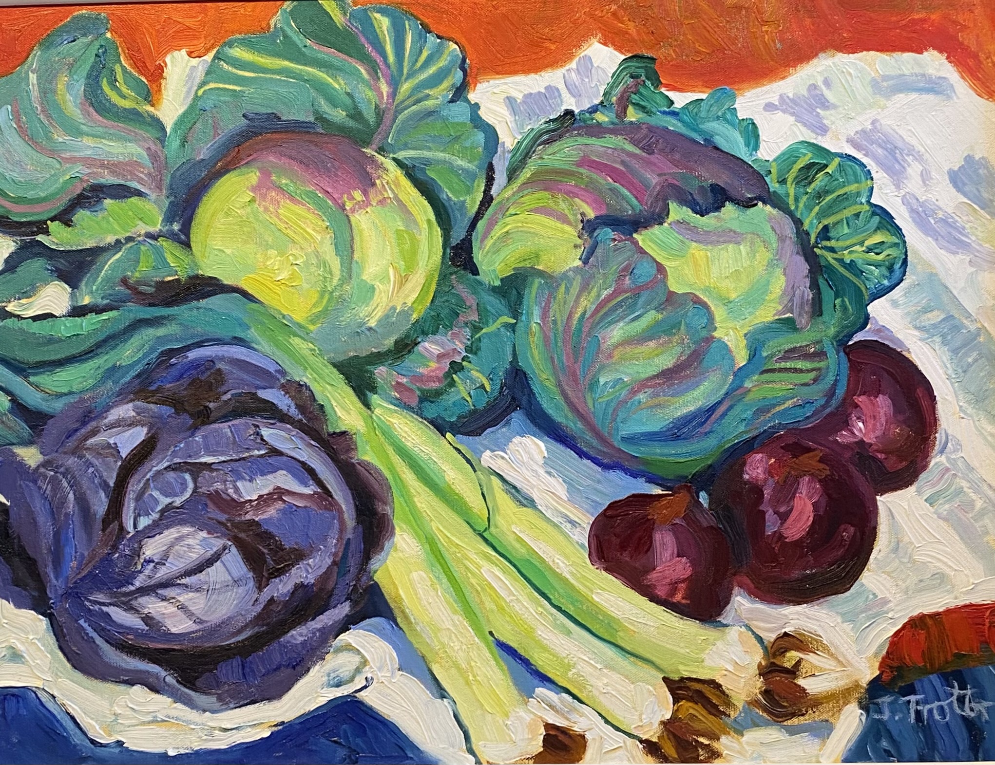 Josephine Trotter still life painting