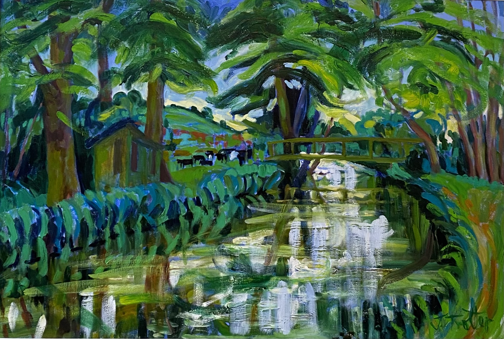 Josephine Trotter Art Summer River